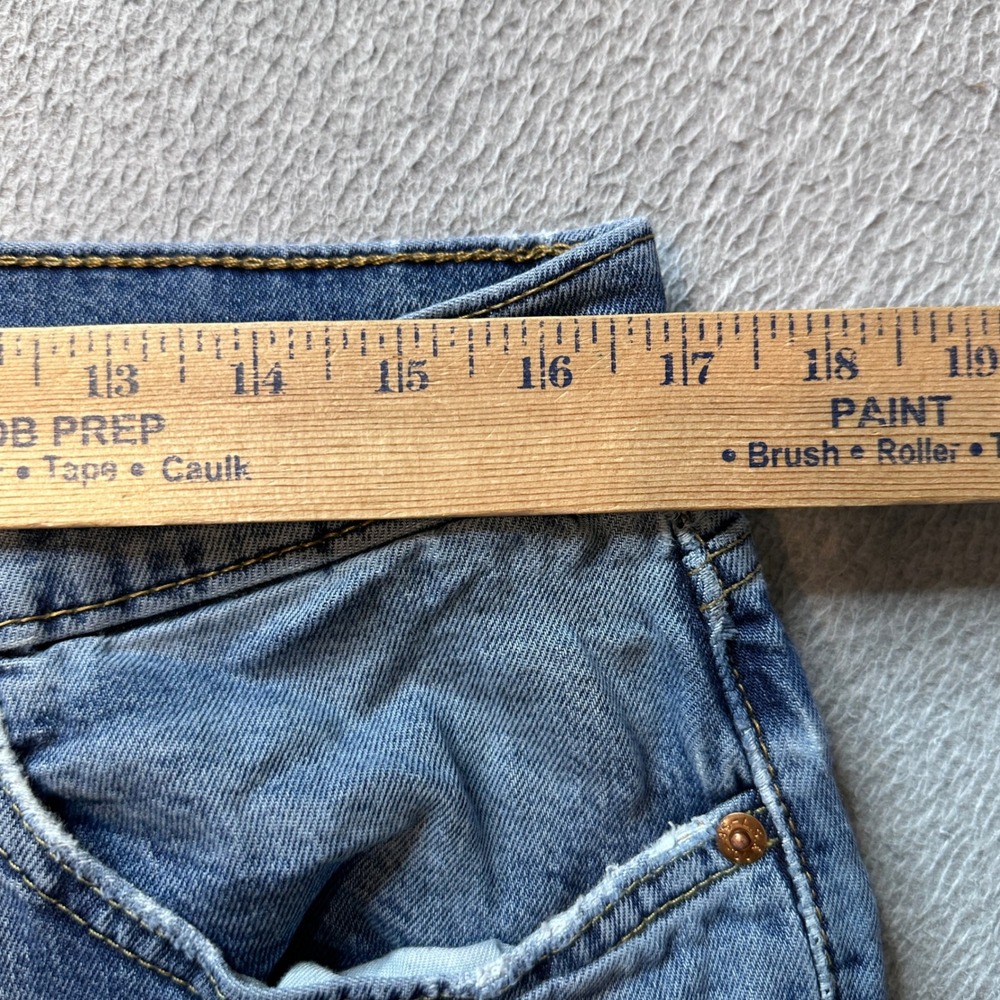 Levi's 541 Jeans Mens 34x34 (34x31) Blue Athletic Denim Medium Wash Distressed - Picture 8 of 12